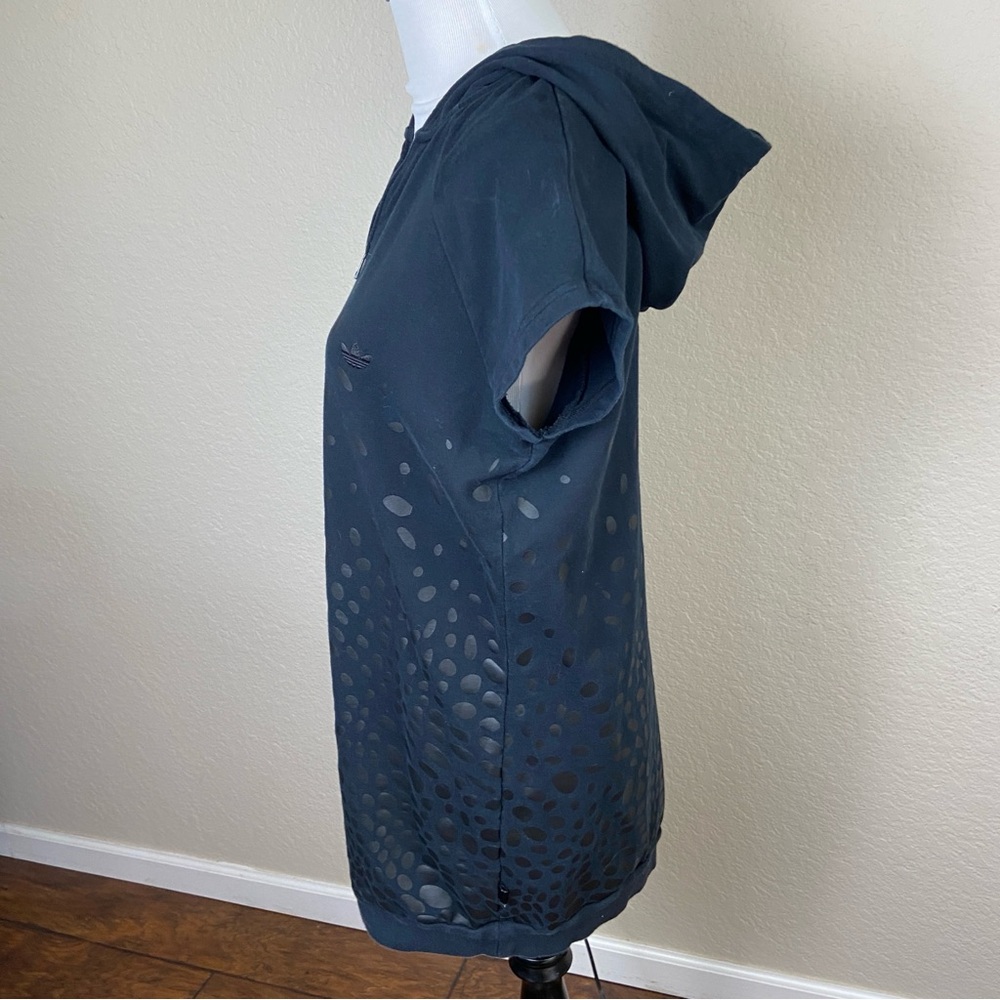 Adidas Navy Blue Hooded Dress - Picture 4 of 9